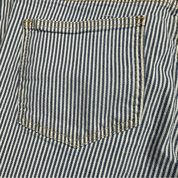 OAT NY pinstripe jeans, size 8/29, blue/white, spring, casual, weekend - Picture 6 of 9